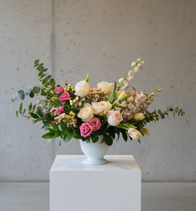 BFM002 Arrangement '' Raffinement floral''/ '' Floral Refinement'' arrangement