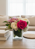 BFM022 Bouquet de fleurs '' Merci de faire partie de l'équipe''/"Thank You for Being Part of the Team"